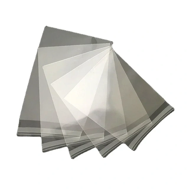 Customized Clear Self Adhesive Seal Opp Bag Video Game Instruction Manual Sleeves for PS2/PS3/PSP/Xbox/Switch Booklet Sleeves
