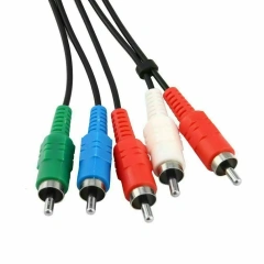 1.8m Component AV Cable Cord for Play station 2 3 for PS2/PS3 Console Video Games Cord AV Cable Lead
