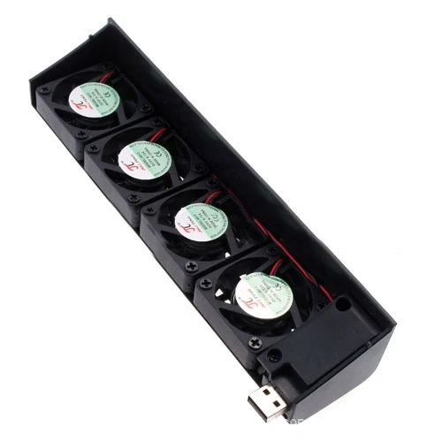 4 USB Cooling Cooler Fan Cooler for PS3 Console Video Game Cooling Cooler Fan