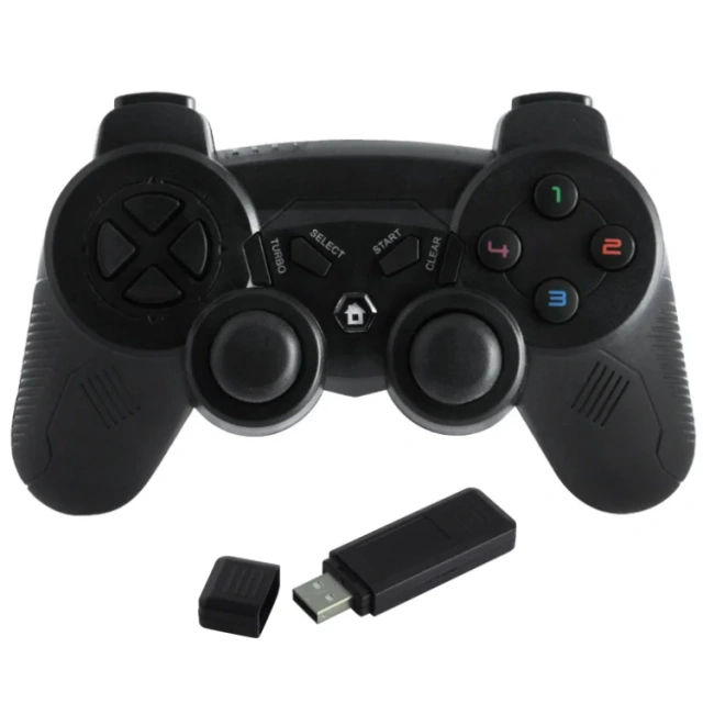 High-Quality 2.4G Wireless Gamepad PC With Receiver For PS3/PC Game Controller