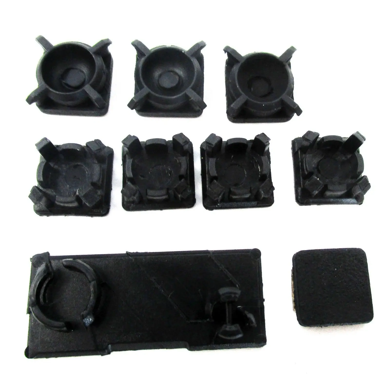 For PS3 Rubber Feet Plastic Button Screw Cap Cover Replacement For PS3 Slim 2000 3000