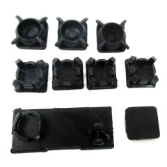 For PS3 Rubber Feet Plastic Button Screw Cap Cover Replacement For PS3 Slim 2000 3000
