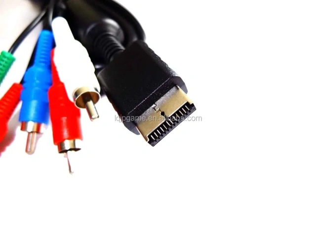 Component RCA AV Cable Cord For PS2 AV Cable For PS3 Composite Audio Video HD TV LCD Cable