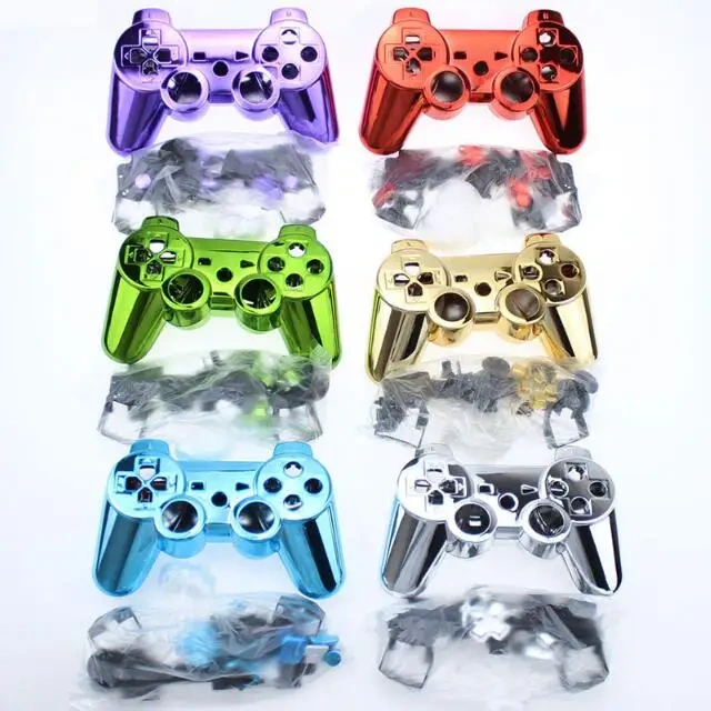 Replacement Housing for PS3 Controller Plating Shell Mod + Buttons Kit