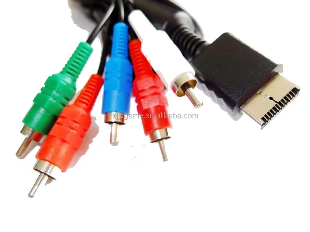 Component RCA AV Cable Cord For PS2 AV Cable For PS3 Composite Audio Video HD TV LCD Cable