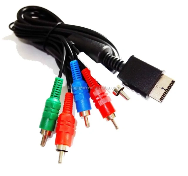 Component RCA AV Cable Cord For PS2 AV Cable For PS3 Composite Audio Video HD TV LCD Cable