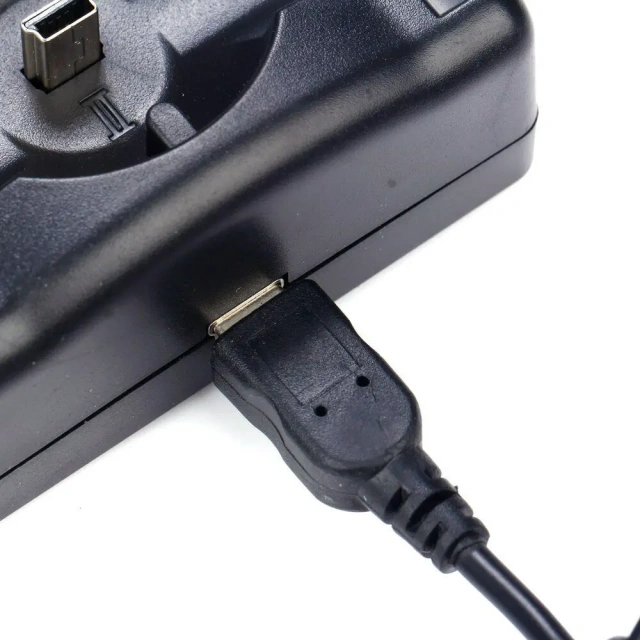 For PS3 Charging Station USB Dual Charger Charging Dock Station for Sony PS3 Move Wireless Controller