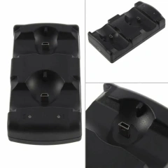 For PS3 Charging Station USB Dual Charger Charging Dock Station for Sony PS3 Move Wireless Controller