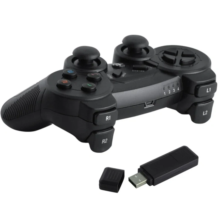 High-Quality 2.4G Wireless Gamepad PC With Receiver For PS3/PC Game Controller
