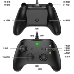 box game console wired game controller For PS3/Android/PC/TV Multi in one game controller