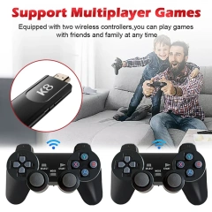 Hot Sale Classic 64GB 40000 Games 4K HD TV Retro Video Game Consoles With 2 Gamepad