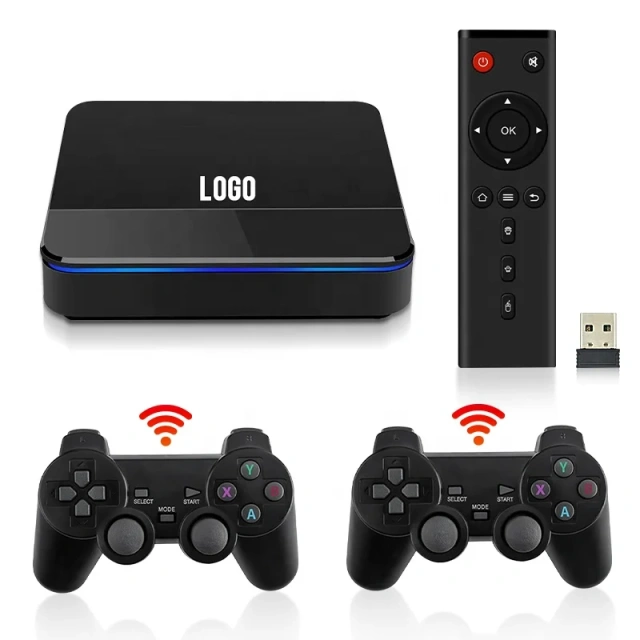 2 in 1 set-top android 11 tv digital dual wifi ip 4gb ram hdr 8gb smart 5g s905x3 4k box video game set-top hd boxes