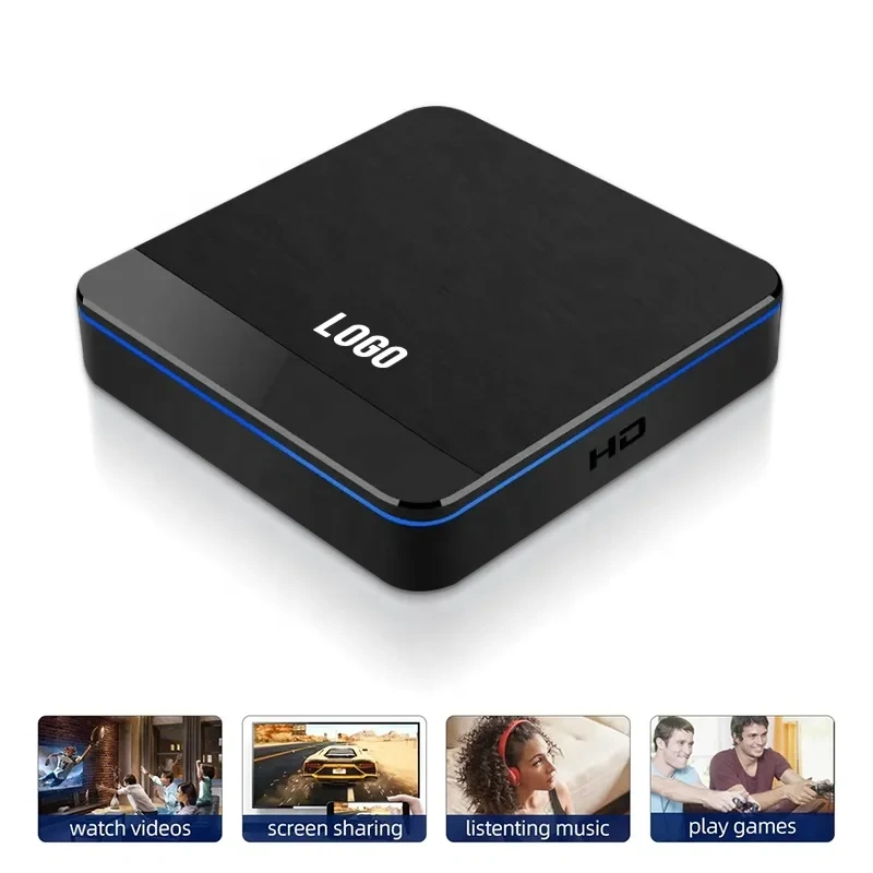 2 in 1 set-top android 11 tv digital dual wifi ip 4gb ram hdr 8gb smart 5g s905x3 4k box video game set-top hd boxes