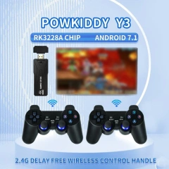 New Arrival GT65 Wireless Controller 2 Players 4K HD Output Family Gaming Box Build-In Classic Retro Game Consoles