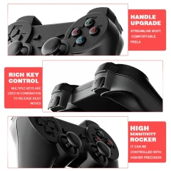 Factory K8 64GB Home Video Game Console Two-Player Battle Wireless 2.4G Gamepad Gaming Stick