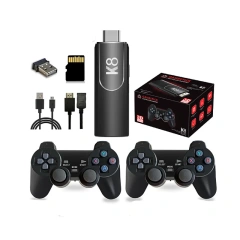 Hot Sale Classic 64GB 40000 Games 4K HD TV Retro Video Game Consoles With 2 Gamepad