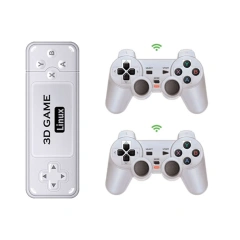 High Quality Portable 4K 60fps Output Dual Handle Retro Gaming Console 4K HD TV Game Stick