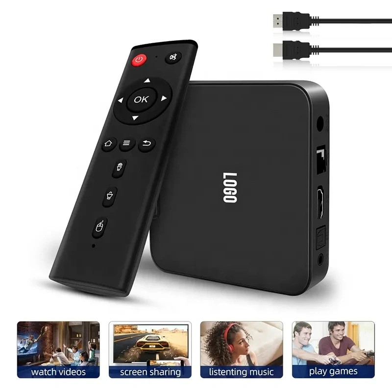 2 In 1 Android 11 4 Gb Ram Digital Set Top Box Video Game Console 4K Smart Internet Tv Network Smart Set-Top Box