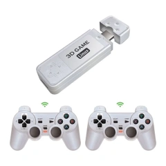 Hot Selling 4K Hd Output Tv Gaming Stick Dual Handle Portable Family Home Game Console For Psp/Ps1