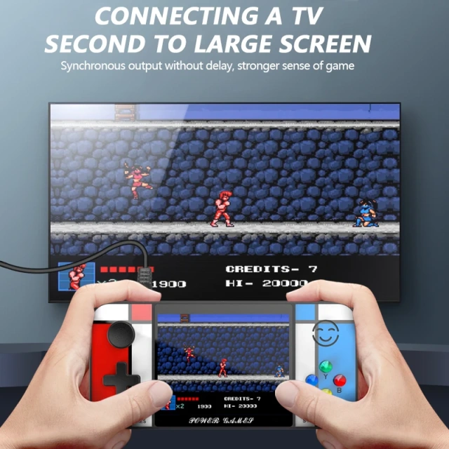 New design handle game console handheld game power With mobile power rechargeable Power bank for mobile phone