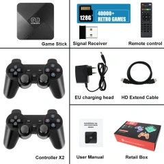 Factory G5 4K HD Super Console 50000+ Gaming Retro TV Box Wifi 50+ Emulator Video Console Game Player