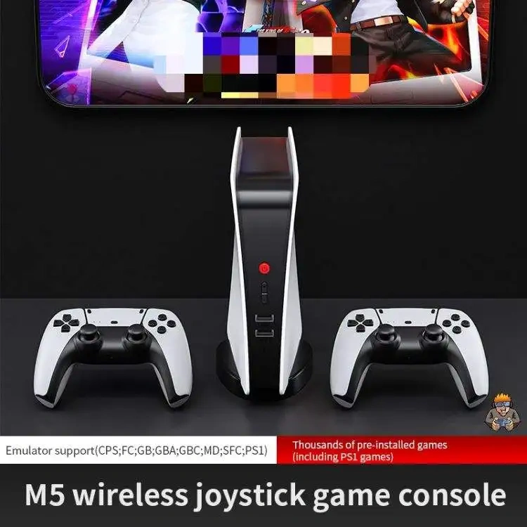 M5 mini video game console USB stick 64G 128G wireless handheld player built-in HD 4K TV output handheld retro video game consol