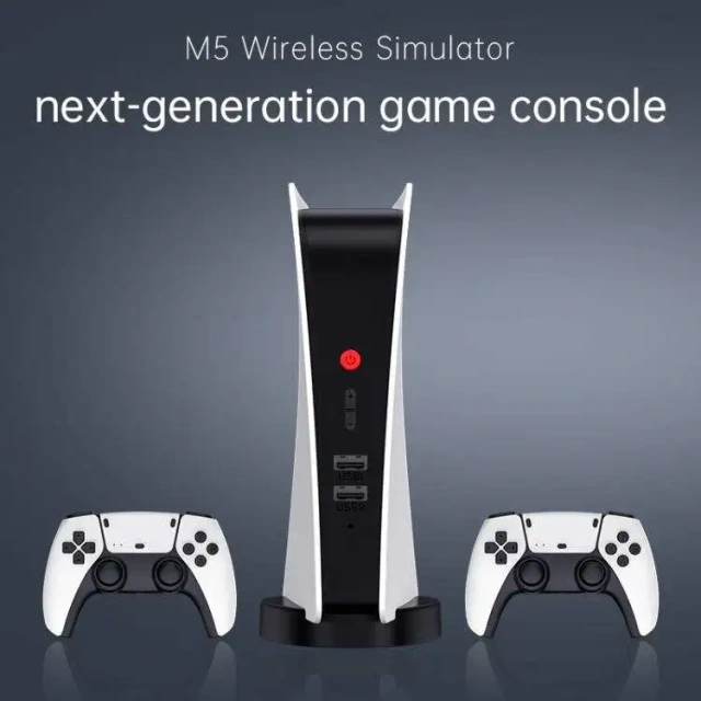 M5 mini video game console USB stick 64G 128G wireless handheld player built-in HD 4K TV output handheld retro video game consol
