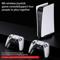 M5 mini video game console USB stick 64G 128G wireless handheld player built-in HD 4K TV output handheld retro video game consol
