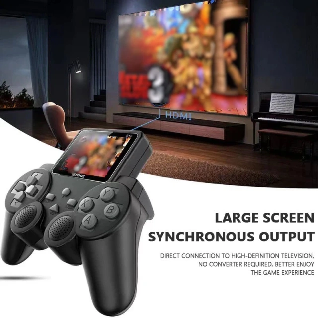 Hot Selling 2.4Inch Color Screen Handheld Gaming Players 520 Built-In Games Single And Double Video Game Console