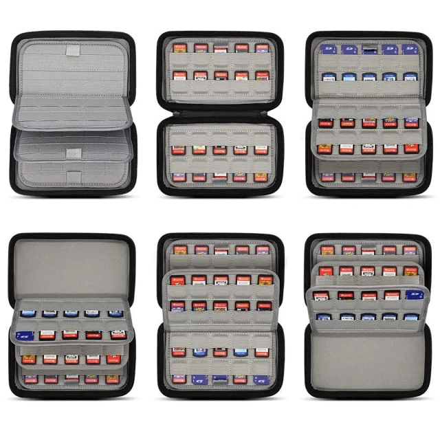 Switch Game card protection Case For Nintendo Switch SD Cards Game Cartridge Holders Hard Shell Travel Storage Case