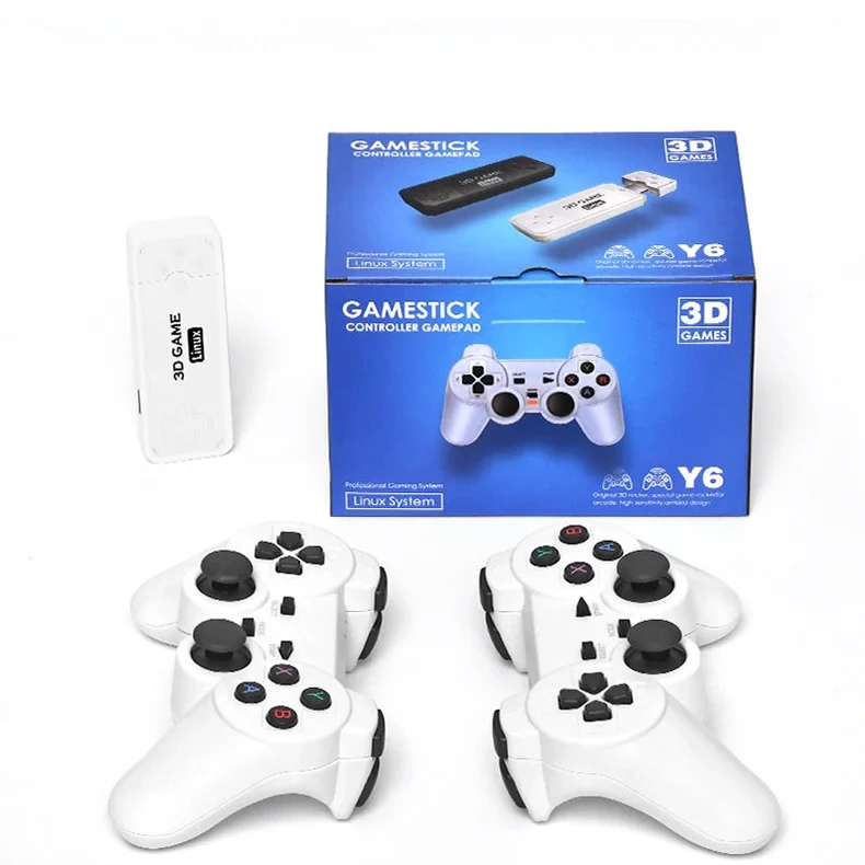 Wholesale 64G 128G Hd 2.4G Wireless Game Controller Gamepad Family Classic Tv Gaming Console