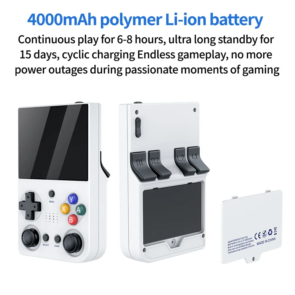 Portable M21 Retro Handheld Gaming Player 3.5 Inch Screen Built-In 20000+ Games Dual 3D Joystick Classic Video Consoles