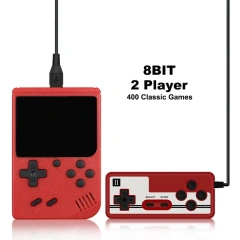 Wholesale Portable 2 Players Built In 400 Games In 1 Handheld Retro Video Game Console