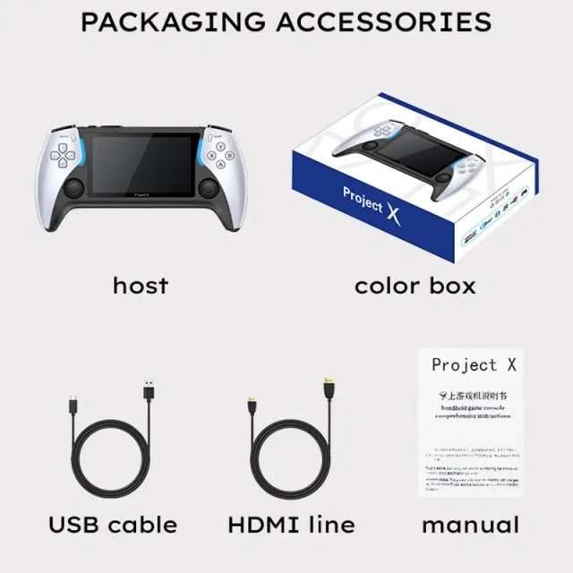 Wholesale Portable Project X 4.3 Inch Hd Gaming Players Retro Handheld Video Game Console
