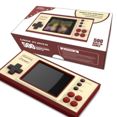 Wholesale K30 Retro Handheld Video Gaming Console Controller Gamepad Built-In 500 Classic Games Players