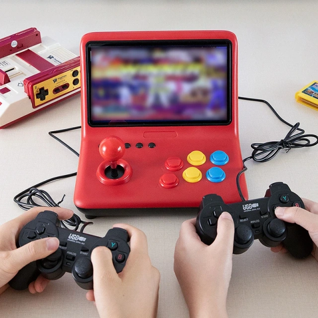 Hot Sale A12 Retro Video Game Console Joystick 9 Inch Screen Support H-D TV Output Classic Video Gaming Player