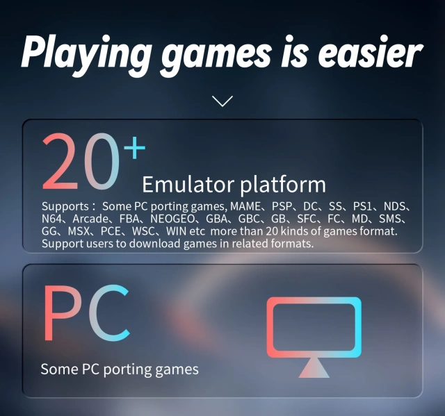 Hot Sale Android Video Consoles Gaming 4.0 Inch Screen Handheld Game Player Emulator For Kids