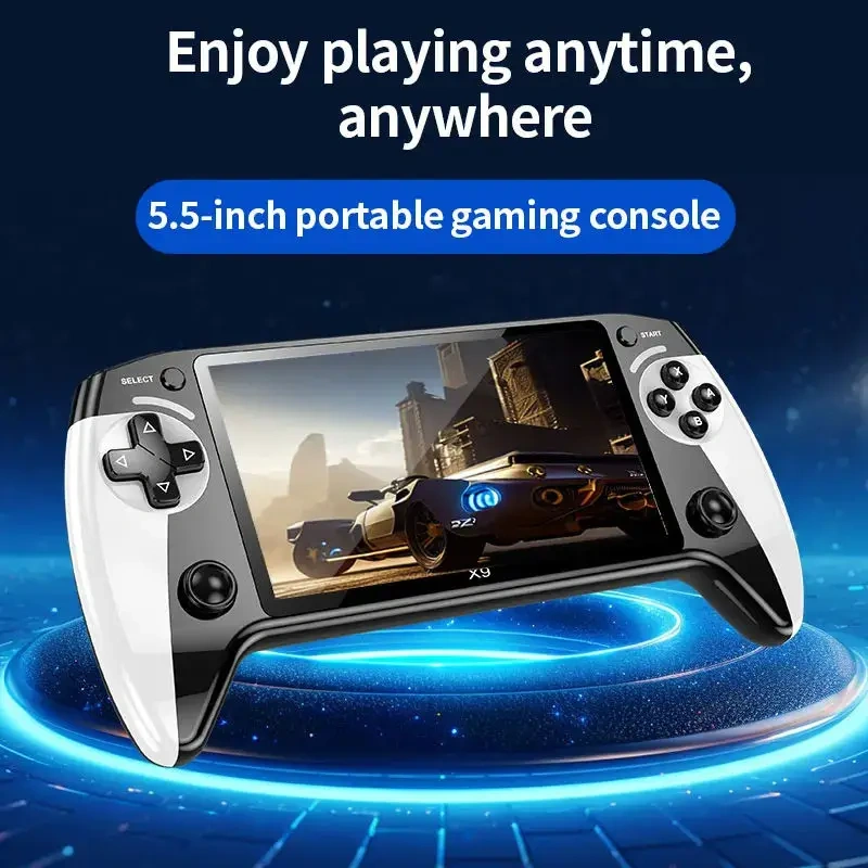 New Arrival Retro Gaming Console 5.5 Inch Hd Screen Handheld Video Game Players