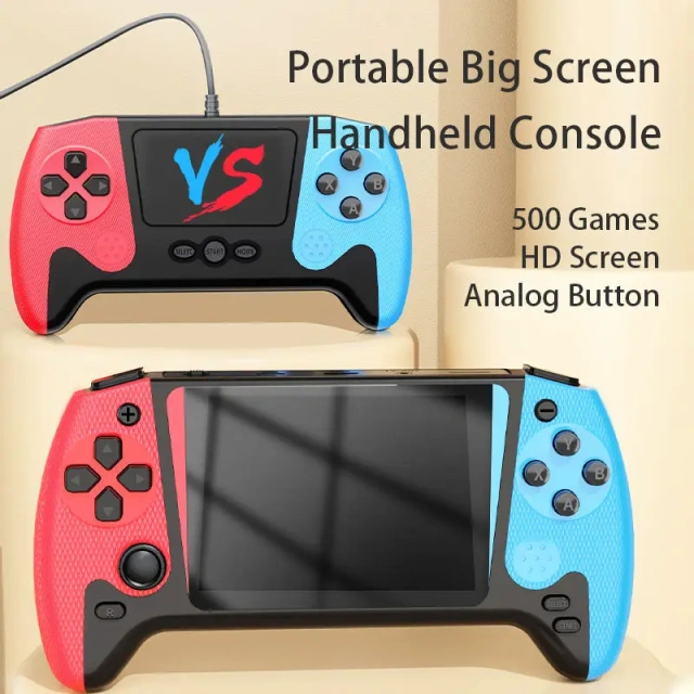 New Popular Classic Gaming Single Double Player 3.5 Inch Screen Portable Handheld Game Console