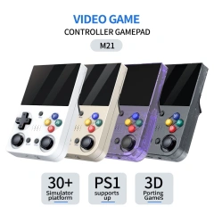 Portable M21 Retro Handheld Gaming Player 3.5 Inch Screen Built-In 20000+ Games Dual 3D Joystick Classic Video Consoles