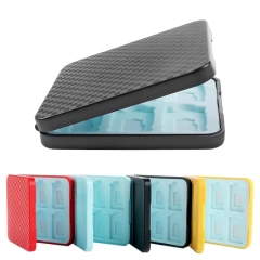 Hard Plastic 12 in 1 Game Card Case Magnetic Cartridge Storage Box Game Accessories For Nitendo Switch Game Holder Case