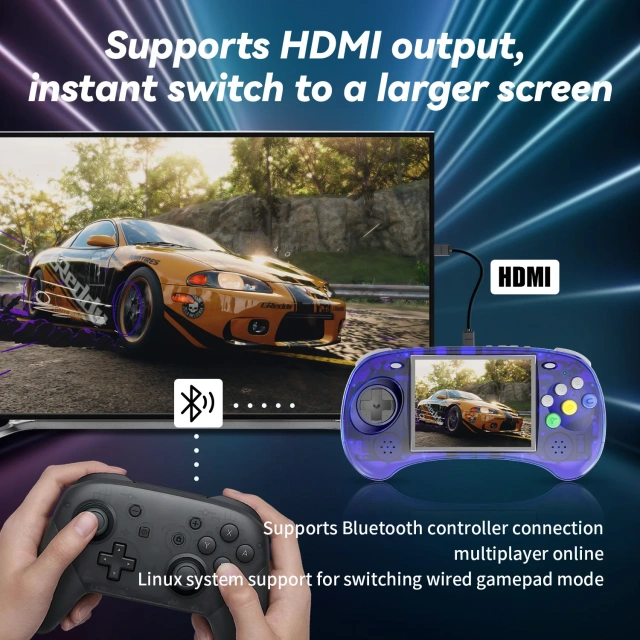 Hot Sale Android Video Consoles Gaming 4.0 Inch Screen Handheld Game Player Emulator For Kids