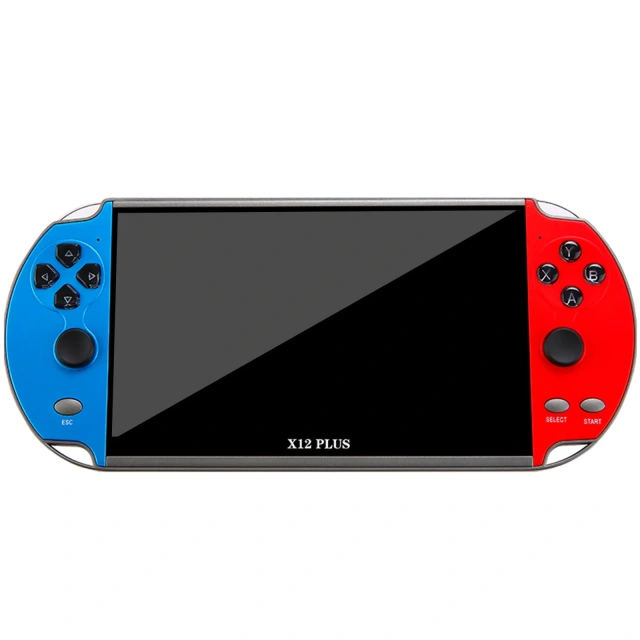 Popular X12 Plus 7 Inch 32/64 Bit 32GB Supports Arcade Handheld Retro Video Game Consoles