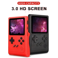 Factory GB300 3.0 Inch Screen Built-in 6000 Games Handheld Gaming Player Video Console For SF/SFC/GB/GBA