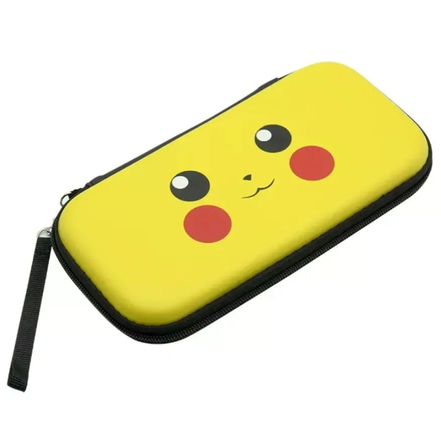 Switch Lite Cartoon Pattern EVA Carry Bag Yellow PP Protective Storage Bag for Game Accessories