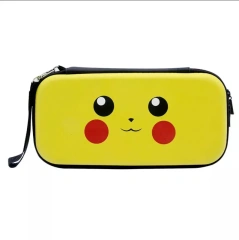 Switch Lite Cartoon Pattern EVA Carry Bag Yellow PP Protective Storage Bag for Game Accessories