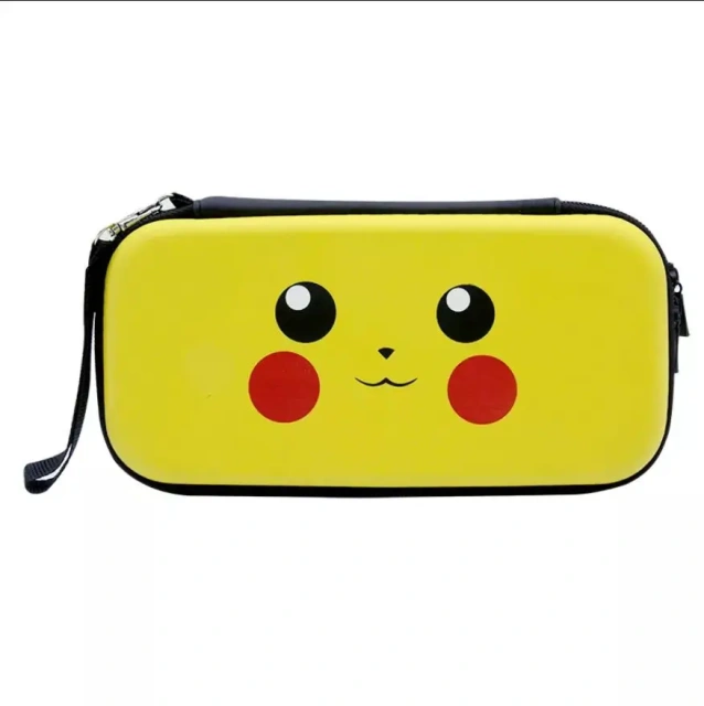 Switch Lite Cartoon Pattern EVA Carry Bag Yellow PP Protective Storage Bag for Game Accessories
