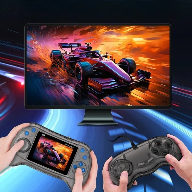 New Handheld Video Game 3.0-inch HD Screen 800 Games Two Players Classic Retro  Gaming Console For Kid Gift