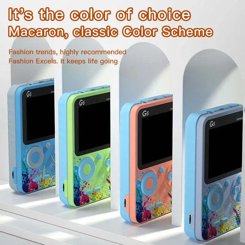 Hot Sale 2.7 Inch Portable Retro Handheld Gaming Console IPS Screen Pocket Game Player For PS1 MD