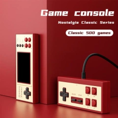Factory K30 Pocket Retro Handheld Game Console Retro Mini Two-Player Battle 500 8-Bit Arcade